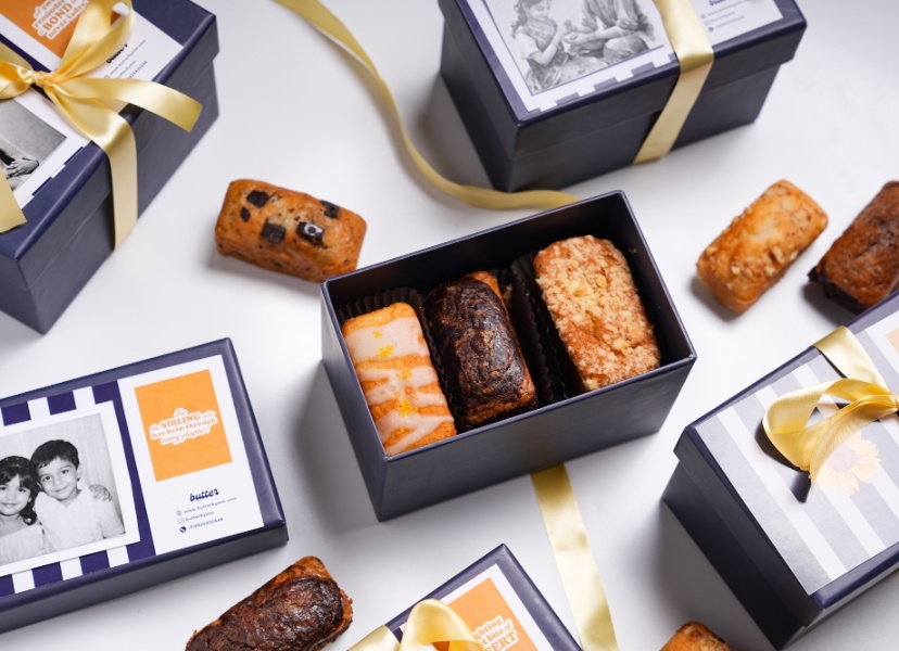 Rakhi Gifting: The Memory Edit - Gift Boxes from Butter Bakery in Jaipur. More than a gift. A Rakhi experience.

Six delicious mini loaf cake flavours. A 